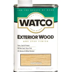 WATCO Natural Oil-Based Wood Finish 1 qt