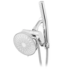 Waterpik Chrome BodyWand Spa System 7 Lx12 Hx7 W in. with PowerComb Showerhead Combo