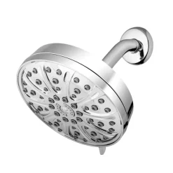 Waterpik Drencher PowerPulse Massage Chrome 6 settings Wallmount Showerhead 1.8 gpm
