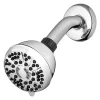 Waterpik PowerPulse+ Chrome 6 settings Wallmount Showerhead 1.8 gpm