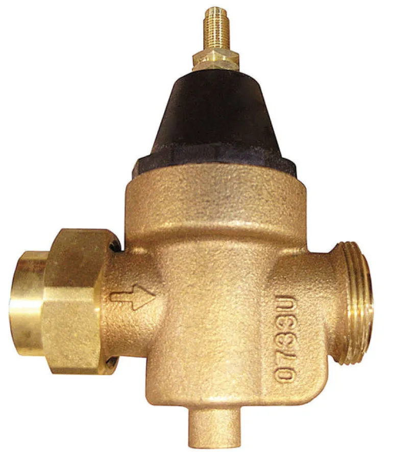 Watts 3/4 in. Female Threaded Union Bronze Water Pressure Reducing Valve 3/4 in. FNPT 1 pc