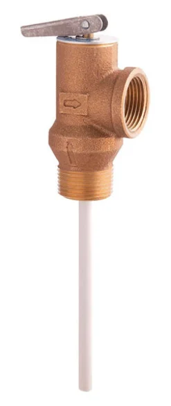 Watts 3/4 in. MNPT Brass Temperature and Pressure Relief Valve 3/4 in. FNPT 1 pk