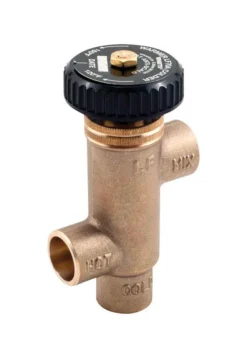 Watts 1/2 in. Sweat in. X 1/2 in. Sweat Brass Tempering Valve