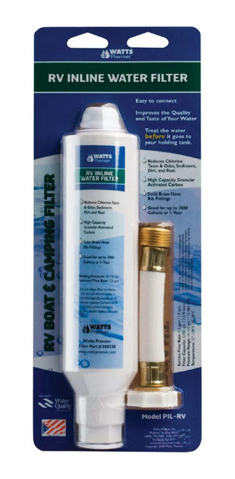Watts Premier RV Water Filter