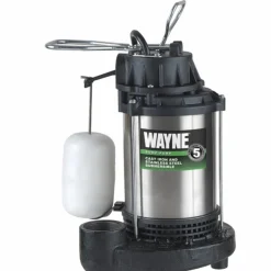 Wayne 1 HP 6100 gph Stainless Steel Vertical Float Switch AC Sump Pump