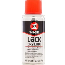 WD-40 Lock Lubricant 2.5 oz. Can (Pack of 6)