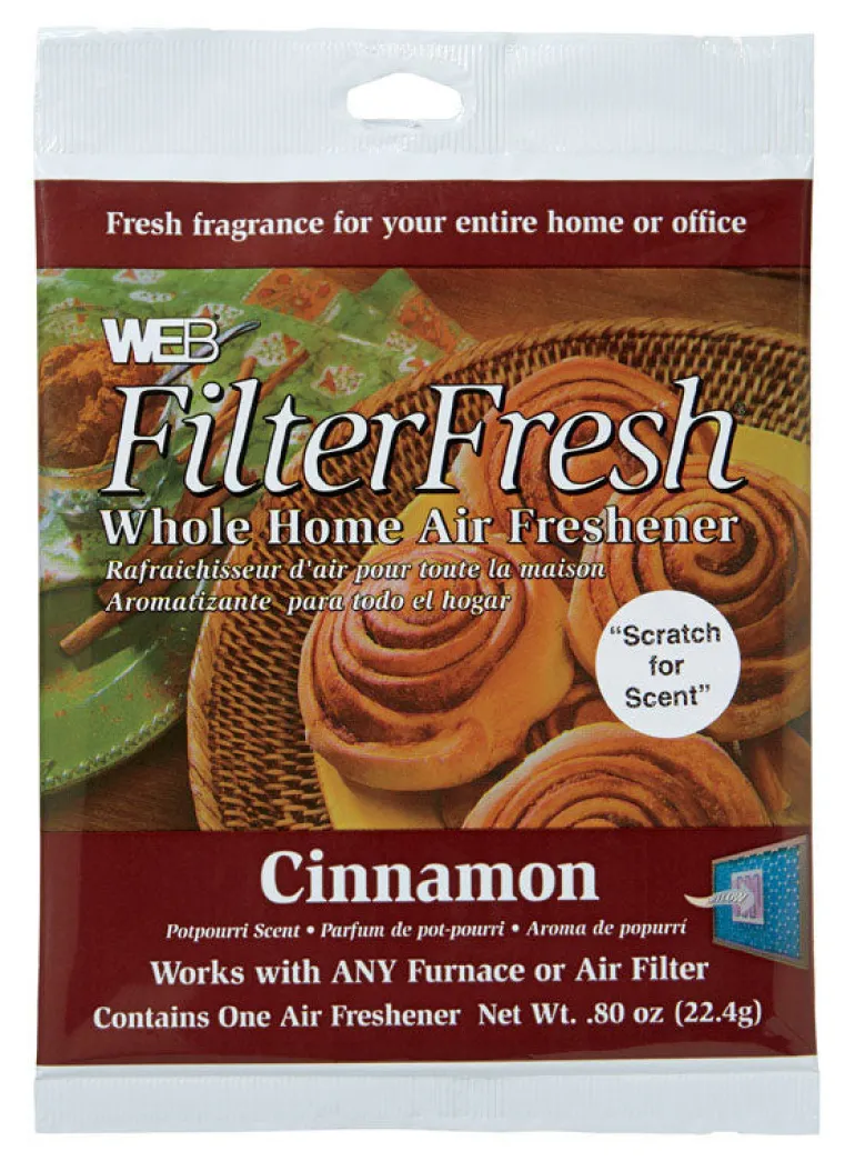 Web FilterFresh Cinnamon Scent Air Freshener 0.8 oz. Gel