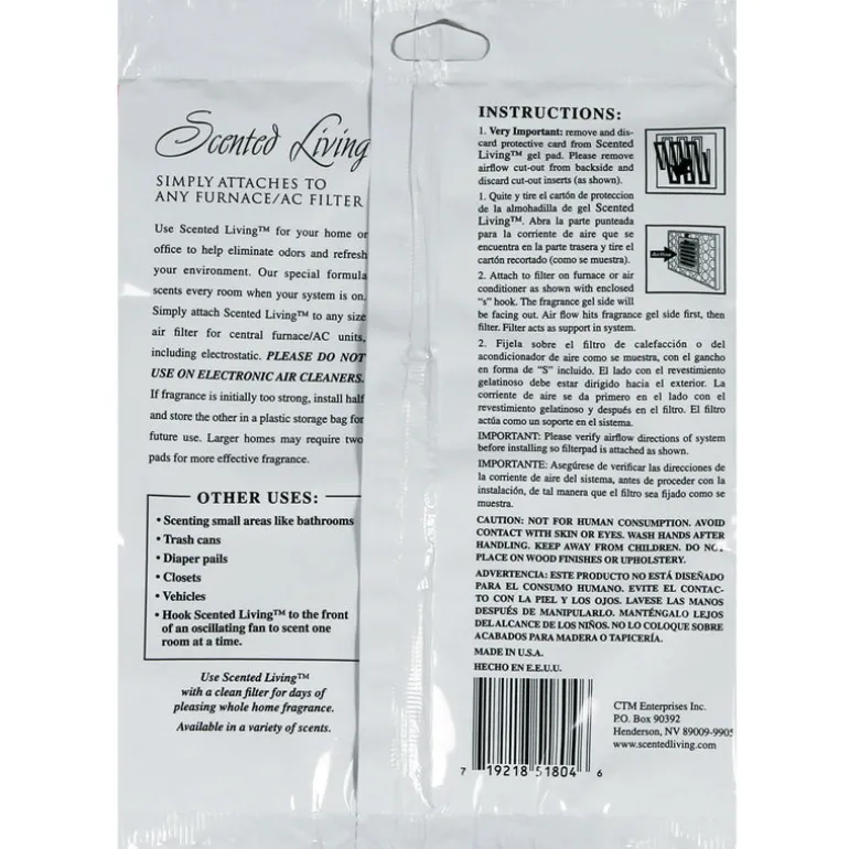 Web FilterFresh Cinnamon Scent Air Freshener 0.8 oz. Gel