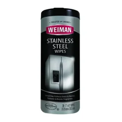 Weiman Fresh Clean Scent Stainless Steel Cleaner 30 pk Wipes