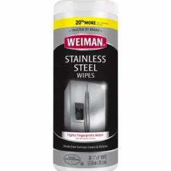 Weiman Fresh Clean Scent Stainless Steel Cleaner 30 pk Wipes