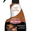 Weiman Lemon Scent Leather Cleaner & Conditioner 12 oz. (Pack of 6)