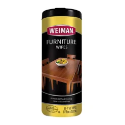 Weiman Lemon Scent Wood Cleaner and Polish 30 pk Wipes