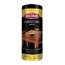 Weiman Lemon Scent Wood Cleaner and Polish 30 pk Wipes