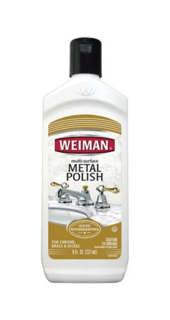 Weiman Metal Polish Tarnish Bottle 8 Oz (Case of 6)
