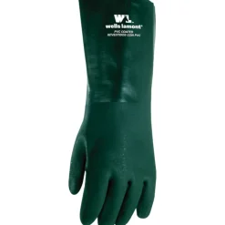 Wells Lamont Men's Indoor/Outdoor Chemical Gloves Green L 1 pair