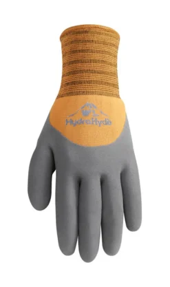 Wells Lamont Men's Outdoor Coated Gloves Black/Tan M 1 pair
