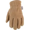 Wells Lamont XL Suede Cowhide Brown Gloves (Pack of 3).