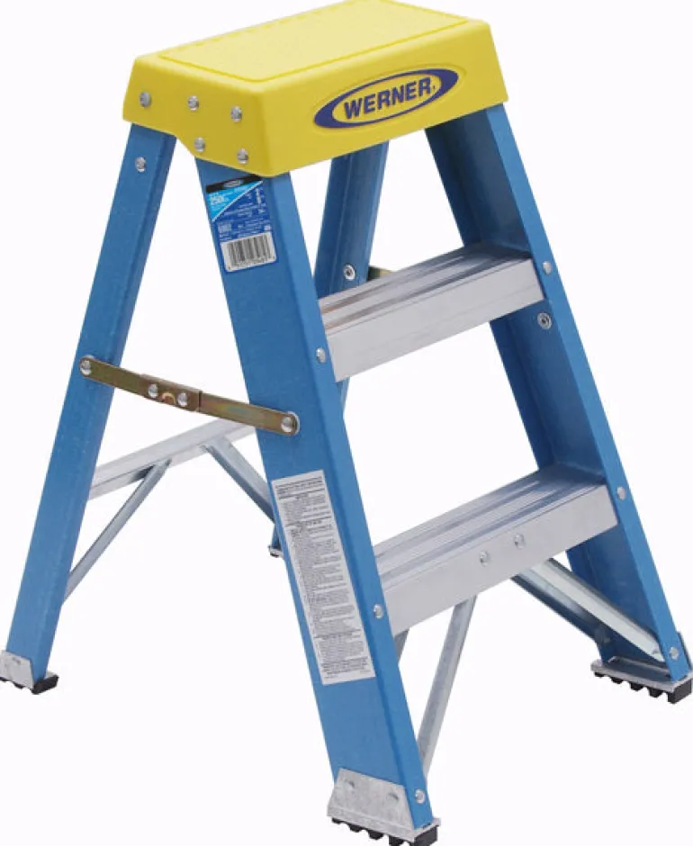 Werner 6002 2' Fiberglass Type I Step Stool