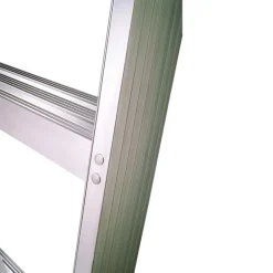 Werner 8 ft. H Aluminum Step Ladder Type IA 300 lb. capacity