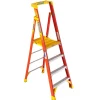 Werner 4 ft. H Fiberglass Podium Platform Ladder Type IA 300 lb. capacity