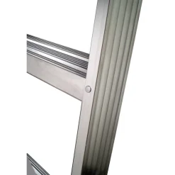 Werner 250 lbs. Capacity Aluminum Single-Sided Type I Step Ladder 4 H ft.