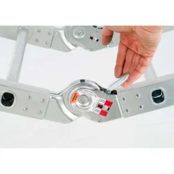 Werner Aluminum Articulating Ladder, 16 ft.