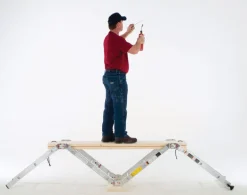 Werner Aluminum Articulating Ladder, 16 ft.