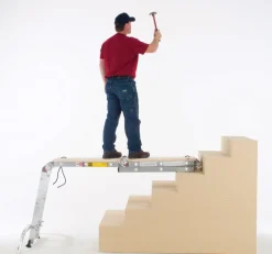 Werner Aluminum Articulating Ladder, 16 ft.