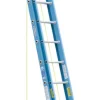 Werner Extension Ladder Fiberglass 28 ' Ansi, Osha Type I 250 Lb Heavy Duty Non-Conduct