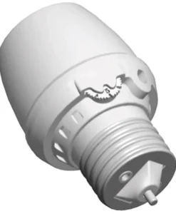 Westek White Photoelectric Programmable Light Control 1 pk