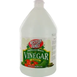 Western Family 24486-3 1 Gallon Distilled Vinegar (Pack of 6)
