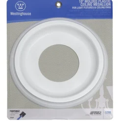 Westinghouse 10 in. D White Ceiling Medallion