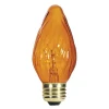 Westinghouse 25 W F15 Decorative Incandescent Bulb E26 (Medium) Amber 2 pk