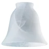 Westinghouse Bell White Glass Lamp Shade 1 pk (Pack of 6)
