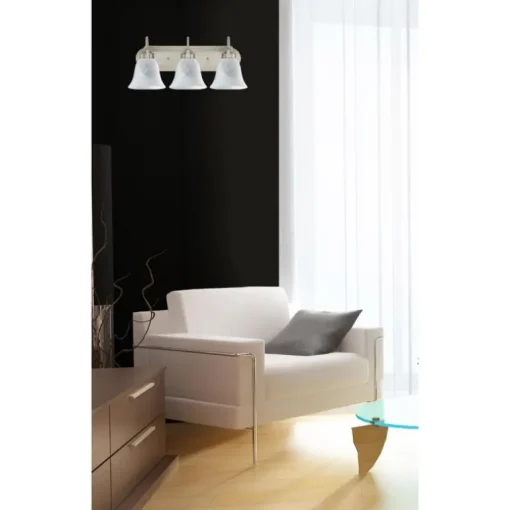Westinghouse Bell White Glass Lamp Shade 1 pk (Pack of 6)