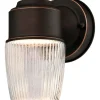 Westinghouse Oil Rubbed Bronze Clear Dusk to Dawn LED Lantern Fixture