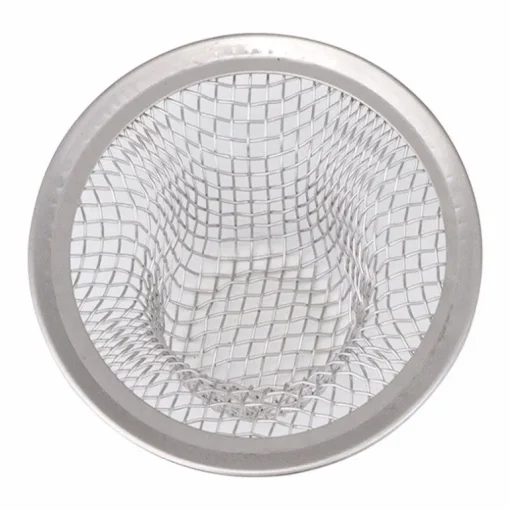 Whedon 2-1/4 in. D Chrome Sink Strainer