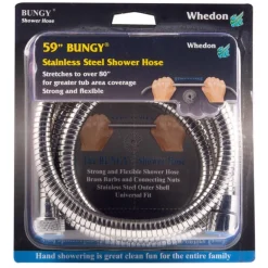Whedon BUNGY Chrome Stainless Steel 59 in. Shower Hose