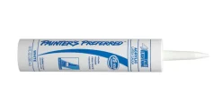 White Lightning Painter's Preferred White Acrylic Latex Caulk 10 oz. (Pack of 12)