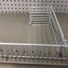 White Steel Shelf Divider 3 in. H X 4 in. W 10 pk