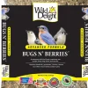 Wild Delight Bugs N' Berries Assorted Species Safflower Seeds Wild Bird Food 4.5 lb