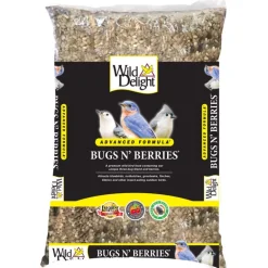 Wild Delight Bugs N' Berries Assorted Species Safflower Seeds Wild Bird Food 4.5 lb