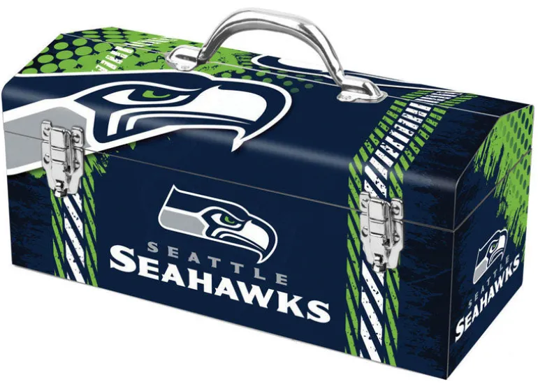 Windco 16.25 in. Seattle Seahawks Art Deco Tool Box