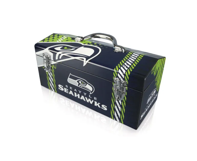Windco 16.25 in. Seattle Seahawks Art Deco Tool Box