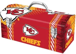 Windco 16.25 in. Kansas City Chiefs Art Deco Tool Box Multicolored