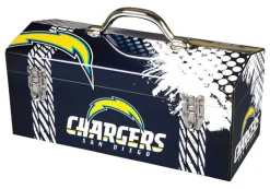 Windco 16.25 in. San Diego Chargers Art Deco Tool Box Multicolored