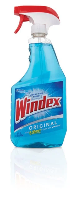 Windex Original No Scent Glass Cleaner 23 oz. Liquid (Pack of 8)