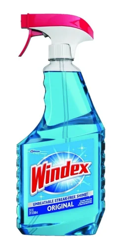 Windex Original No Scent Glass Cleaner 23 oz. Liquid (Pack of 8)