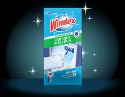 Windex Outdoor All-In-One No Scent Glass Cleaner Starter Kit 1 pk Wipes
