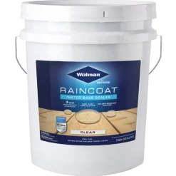 Wolman RainCoat Clear Water-Based Wood Sealant 5 gal